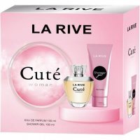 Zestaw kosmetyków dla kobiet La Rive Cute Woman (woda perfumowana 100 ml+ shower gel 100 ml)