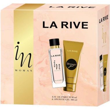 Zestaw kosmetyków dla kobiet La Rive In Woman (woda perfumowana 90 ml+shower gel 100 ml)