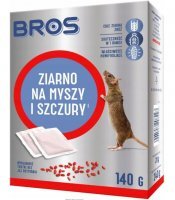 Ziarno na myszy i szczury Bros 140 g