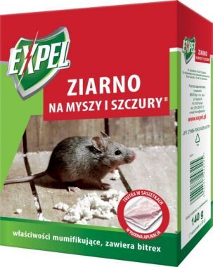 Ziarno na myszy i szczury Expel 140 g