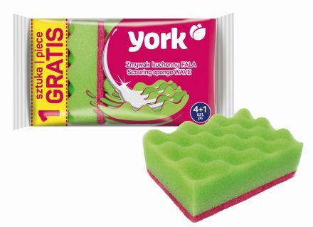 Zmywak kuchenny Fala York (5 sztuk)