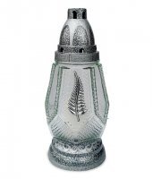 Znicze szklane ZS-486/E wysokość 25,5 cm,czas palenia 20 h (6 sztuk)