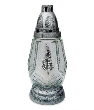 Znicze szklane ZS-486/E wysokość 25,5 cm,czas palenia 20 h (6 sztuk)