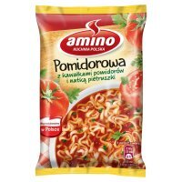 Zupa błyskawiczna pomidorowa z natką pietruszki  Amino 58 g