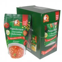 Zupa pomidorowa z kurczakiem i makaronem Profi 450 g